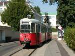 Wien Wiener Linien SL 37 (E1 4830 (SGP 1974)) XIX, Döbling, Heiligenstadt, Geweygasse / Hohe Warte am 5.