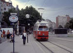 Wien Wiener Linien SL N (E1 4659 (SGP 1967)) I, Innere Stadt, Franz-Josefs-Kai / Schwedenplatz im Juli 2005.
