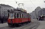 Wien Wiener Stadtwerke-Verkehrsbetriebe (WVB) SL 231 (M 4001 (Grazer Waggonfabrik 1927)) XX, Brigittenau, Friedrich-Engels-Platz / Floridsdorfer Brücke am 30.