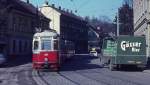 Wien Wiener Stadtwerke-Verkehrsbetriebe (WVB) SL 43 (L4 567 (SGP 1961)) XVII, Hernals, Dornbach, Dornbacher Straße am 28.