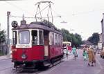 Wien Wiener Stadtwerke-Verkehrsbetriebe (WVB) SL 62 (M 4080 (Lohnerwerke 1929)) XII, Meidling, Hetzendorfer Straße / Kernstraße am 16.