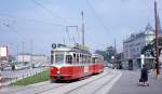 Wien Wiener Stadtwerke-Verkehrsbetriebe (WVB) SL 8 (L4 542 (SGP 1961)) VI, Mariahilf / XV, Rudolfsheim-Fünfhaus, Fünfhaus, Mariahilfer Gürtel / Mariahilfer Straße am 1.