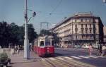 Wien Wiener Stadtwerke-Verkehrsbetriebe (WVB) SL D (L4 546 (SGP 1961)) I, Innere Stadt, Dr.-Karl-Lueger-Ring / Rathaus / Burgtheater am 31.