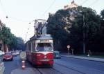 Wien Wiener Stadtwerke-Verkehrsbetriebe (WVB) SL 42 (E 4621 (SGP 1962, 1964 umnumeriert aus E 4461)) IX, Alsergrund, Währinger Straße / Nußdorfer Straße am 1.