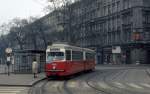 Wien Wiener Stadtwerke-Verkehrsbetriebe (WVB) SL D/ (E1 4805 (SGP 1973)) I, Innere Stadt, Schubertring / Schwarzenbergplatz am 27.