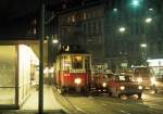 Wien Wiener Stadtwerke-Verkehrsbetriebe (WVB) SL J (M 4022 (Grazer Waggonfabrik 1927)) I, Innere Stadt, Haltestelle Burgring am 29.