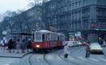 Wien Wiener Stadtwerke-Verkehrsbetriebe (WVB) SL 71 (M 4076 (Lohnerwerke 1929)) I, Innere Stadt, Schubertring / Schwarzenbergplatz am 31.