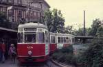 Wien Wiener Stadtwerke-Verkehrsbetriebe (WVB) SL 41 (D1 4314 (Gräf&Stift 1960, Umbau aus n1 5706 und 5709)) I, Innere Stadt, Schottentor (obere Schleife) am 19.