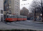 Wien Wiener Stadtwerke-Verkehrsbetriebe (WVB) SL 62 (L4 600 (SGP 1961)) XII, Meidling, Schedifkaplatz / Philadelphiabrücke am 2.