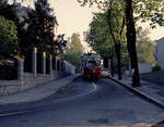 Wien Wiener Stadtwerke-Verkehrsbetriebe (WVB) SL G2/ (E1 4848 (SGP 1975)) XIX, Döbling, Heiligenstadt, Wollergasse am 1.