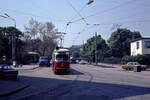 Wien Wiener Stadtwerke-Verkehrsbetriebe (WVB) SL 6 (E1 4509 (Lohnerwerke 1972)) XI, Simmering, Geiselbergstraße / Sedlitzkygasse / Gottschalkgasse am 3.