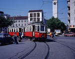 Wien Wiener Stadtwerke-Verkehrsbetriebe (WVB) SL 231 (M 4123 + m2 5221 (Simmeringer Waggonfabrik 1929 bzw.