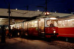 Wien Wiener Stadtwerke-Verkehrsbetriebe (WVB) SL 25K (E1 4493 (Lohnerwerke 1969)) II, Leopoldstadt, Praterstern am 2.