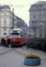 Wien WVB SL BK (E1 4863) Schottentor am 18.