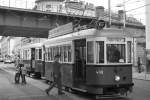 T1 408 + m3 5376 des VEF als Sonderverkehr anllich des Tramwaytag am 15.09.2012 in der Station Ottakring.