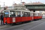 A 1 + k5 3965 des WTM als Sonderverkehr anllich des Tramwaytag am 15.09.2012 in der Station Ottakring.