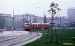 Wien WVB SL 132 (E1 4799) Franz-Josefs-Kai / U-Bf Schottenring im Oktober 1978.