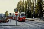 Wien WVB SL B (E1 4494) Franz-Josefs-Kai im Oktober 1979.