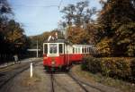 Wien WTM M 4078 (Sonderfahrt) Prater Hauptallee am 14. Oktober 1979.