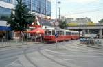 Wien Wiener Linien SL 26 (E1 4775) Floridsdorf, Schlosshoferstrasse / Franz-Jonas-Platz im Juli 2005.