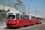 E1 4845 + c4 1312, Endschleife Hausfeldstraße.