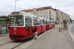 Wien Wiener Linien SL 18 (c5 1512) St. Marx (Landstrasser Hauptstrasse / Rennweg) am 9. Juli 2014.