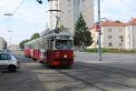 Wien Wiener Linien SL 26 (E1 4842) Strebersdorf, Russbergstrasse / Edmund-Hawranek-Platz am 8.