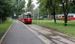 Wien Wiener Linien SL 1 (E2 4006) Prater Hauptallee am 11.