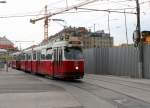 Wien WL SL 67 (E2 4077 + c5 1477) Altes Landgut am 30.