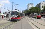 Wien Wiener Linien SL 1 (B1 763) / c5 1428) Schwedenplatz am 1.