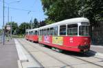 Wien Wiener Linien SL 25 (c4 1309 + E1 4791) Langobardenstraße (Hst.