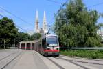 Wien Wiener Linien SL 43 (B 607) Schottentor am 2.