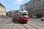 Wien WL SL 43 (E1 4862 + c4 1352) Hernalser Hauptstraße / Taubergasse am 1.