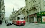 Wien Wiener Verkehrsbetriebe SL 41 (D1 4316, Gräf&Stift 1960, 1976 augemustert) Gentzgasse / Köhlergasse am 21.