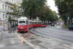 Wien Wiener Linien: E1 4730 + c4 1335 als SL 2 Kärntner Ring / Schwarzenbergplatz am 14.