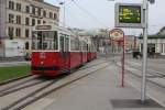 Wien Wiener Linien SL 1 (c5 1500 + E2 4001) Karlsplatz am 11.