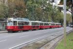 Wien Wiener Linien SL 2 (E2 4048 + c5 1448) Burgring am 14.