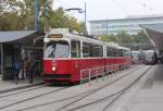 Wien Wiener Linien SL 30 (E2 4061 + c5 1459) Floridsdorf, Franz-Jonas-Platz am 13.