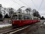 4093 als L71 bei der Haltestelle Zentralfriedhof-Tor1; 160124