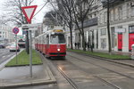 Wien Wiener Linien SL 1 (E2 4012) Innere Stadt, Franz-Josefs-Kai / Biberstraße am 18.