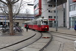 Wien Wiener Linien Straßenbahn: Wagentypen in Betrieb im Feber / Februar 2016: GT6 E1.