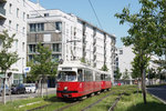 E1 4774 und c4 1309 auf der Linie 25 in der Tokiostraße, 23.05.2016