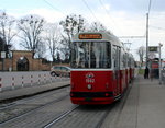 Wien Wiener Linien SL 6 (c5 1502 + E2 4202) Simmering, Simmeringer Hauptstraße / Zentralfriedhof 2.