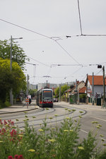 B 685 auf der Linie 26 in der Haltestelle Am Heidjöchl, 29.05.2016