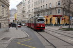 Wien Wiener Linien SL 33 (E1 4743) Josefstadt, Skodagasse / Feldgasse / Florianigasse am 16.