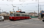 Wien Wiener Linien SL 6 (E2 4323 + c5 1471) Favoriten, Gudrunstraße / Absberggasse am 23.