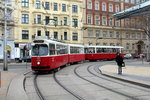 Wien Wiener Linien SL D (E2 4022 + c5 1422) Alsergrund, Althanstraße / Julius-Tandler-Platz / Franz-Josefs-Bahnhof am 24.