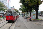 Wien Wiener Linien SL 1 (c5 1417 + E2 4017) Innere Stadt (1.