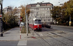 Wien WVB SL 6 (E2 4307) V, Margareten, Margaretengürtel im Oktober 1979. - Scan von einem Farbnegativ. Film: Kodak Kodacolor II (Safety Film 5075). Kamera: Minolta SRT-101.