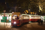 E1 4536 mit c4 1370 auf der Linie 49 in der Schleife Dr.-Karl-Renner-Ring, 23.10.2016